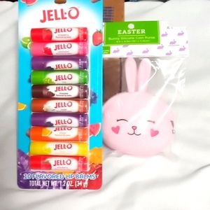 Easter lip balms and bunny coin purse Set 🐰🐰🐰